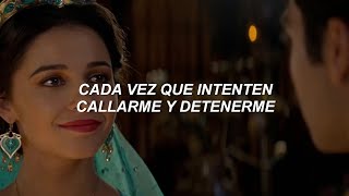 Naomi Scott  Speechless Traducción al Español [upl. by Woodley296]