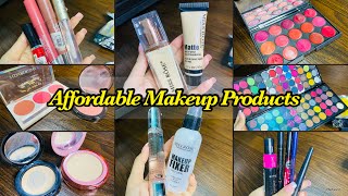 Affordable Makeup Products  Budget friendly Makeup  Product guide in detail♥️ [upl. by Etnelav623]