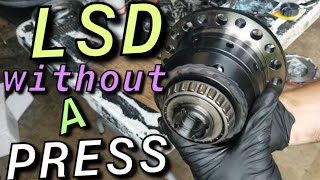 Installing LSD into B Series Transmission without a press [upl. by Artiek823]