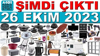 A101 26 EKİM 2023 KATALOĞU  A101 BALIKÇILIK HOBİ ÜRÜNLERİ  A101 ÇEYİZLİK amp MUTFAK KATALOĞU [upl. by Hamfurd]