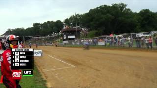 2014 AMA Pro Flat Track  Peoria TT  Part 1  SPEED SPORT  MAVTV  Racing [upl. by Aniled]