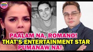 FORMER quotThats Entertainmentquot Star ROMANO VASQUEZ PUMANAW SA EDAD NA 51 FULL STORY [upl. by Yht]