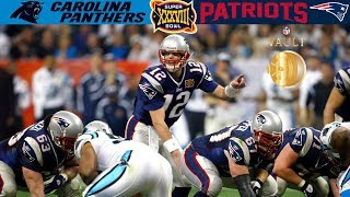 Panthers vs Patriots Super Bowl 38  NFL Vault Highlights [upl. by Yenffad]