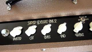 Top Hat Super Deluxe Amp  Fat Sound Guitars Amp Demo by Greg Vorobiov [upl. by Brandea34]