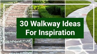 30 Walkway Ideas For Inspiration  diy garden [upl. by Adamsen]