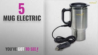 Top 10 Mug Electric 2018 Velveeta Electric Car Cigarette Lighter Operated Mug With Car Wire Plug [upl. by Oirasec173]