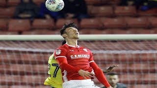 ● Kieffer Moore goals amp assists 2018 │Barnsley FC ● [upl. by Schultz]