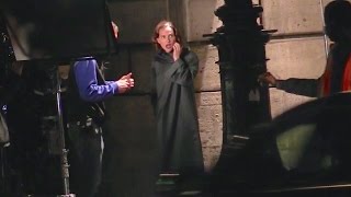 EXCLUSIVE Natalie Portman shooting Planetarium movie in Paris [upl. by Jeffries298]