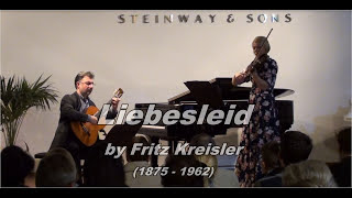 quotLiebesleidquot  Waltz by Fritz Kreisler Arr for Violin and Guitar fritzkreisler liebesleid [upl. by Lahcsap446]