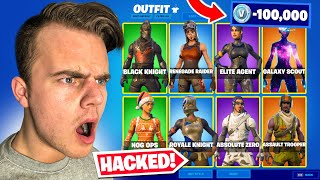 Ik HACK mijn BROER zijn FORTNITE ACCOUNT en dit deed ik😈 [upl. by Nilpik]