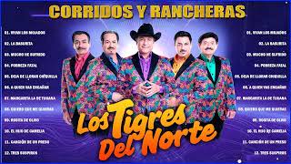 Los Tigres Del Norte Grandes Exitos  Los Tigres Del Norte Vivan Los Mojados  Puros Corridos Mix [upl. by Saffier639]