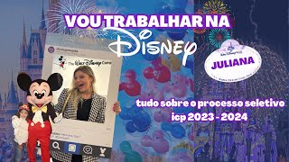 VOU TRABALHAR NA DISNEY🏰💖 meu processo seletivo 2324  Juliana Rangel [upl. by Phelgen]