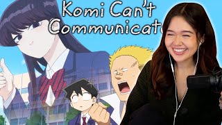 KATAI  ED2 REACTION Komi Cant Communicate Season 2 Episode 1 REACTION [upl. by Laurel]