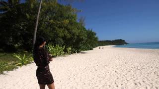 Beach  Vatulele Island Resort Fiji  pt2 [upl. by Ramalahs]