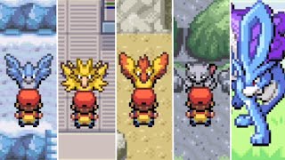 Como capturar a los Pokémon Legendarios en Pokemon Rojo Fuego y Verde Hoja [upl. by Ahsit]