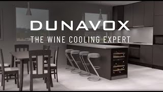 DUNAVOX undercounter wine cooler installation [upl. by Akiemahs]