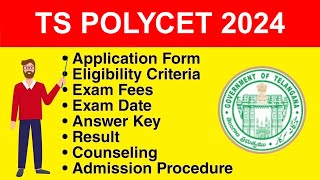 TS POLYCET 2024  Eligibility Criteria Exam Date Application form Syllabus [upl. by Waldner824]