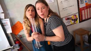 Alfreton Grange Staff  Glee  Dont Stop Believing  Year 11 Leavers Video [upl. by Stelle]