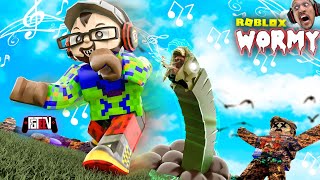 ROBLOX WORMY FGTeeV vs Funky Worm Chase Escape Game [upl. by Jazmin164]