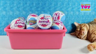 Mini Brands Series 4 Blind Bag Capsule Miniatures Unboxing Review  PSToyReviews [upl. by Anirehc]