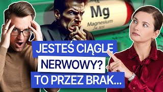 Wszystko Cię wkurza Masz skurcze Zgrzytasz zębami To objawy NIEDOBORU MAGNEZU  SportsMed [upl. by Ahsilam630]