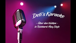 Über den Wolken  Reinhard Mey  Karaoke [upl. by Lek290]