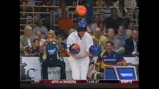 INSANE bowling trick shots from PBA bowlers [upl. by Anatlus]