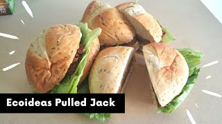 Pulled Jack Fruit Taste Test  EcoIdeas Pulled Jackfruit  The Discount Vegan [upl. by Letty517]