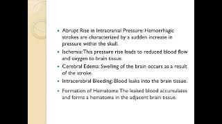 Cerebrovascular Accident stroke [upl. by Prisca]