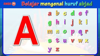 Belajar Membaca dan Mengenal Huruf Abjad ABCD [upl. by Solracesoj]