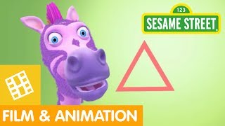 Sesame Street Rapping Zebrasaurus [upl. by Ycat274]