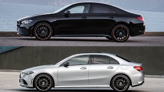 MERCEDES CLA 180 VS A180 SEDAN [upl. by Peer]