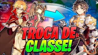 TROCA DE CLASSE GRÃTIS QUAL CLASSE ESCOLHER RAGNAROK ORIGIN LNA [upl. by Nomael91]