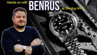 Hands on with BENRUS  Full Line of Watches  Ultradeep Sea Lord Orbit Robot Type I amp II  more [upl. by Shelli]