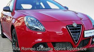 Alfa Romeo Giulietta Sprint Sprint 2 0 JTDm 16V 07420101 Rosso Alfa Motor Village Berlin jetzt Stell [upl. by Gwynne]