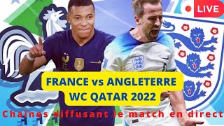 Match France vs Angleterre coupe du monde 2022  Date  Stade Chaines diffusant France  Angleterre [upl. by Eveineg]