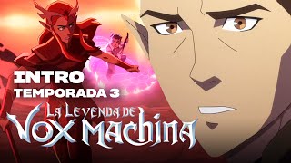 La Leyenda de Vox Machina  Intro Temporada 3  Prime Video [upl. by Hctud]