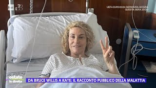 Antonella Clerici in ospedale rassicura i fan quotSto benequot  Estate in diretta 14062024 [upl. by Schacker644]