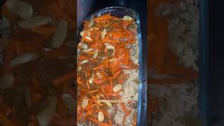 Afghani PulaoKabuli Pulaofood upload youtube foodie mrsawais2015 [upl. by Aleicarg]