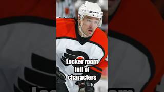 Flyers locker room was full of characters 😂 [upl. by Eolc]