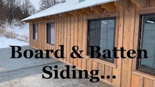 289  I Finished Board And Batten Siding [upl. by Atekihc]