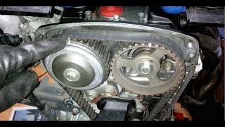 ᴴᴰPart 2 Toyota 4AGE 20 valve black top engine rebuild Timing Components [upl. by Ailliw]