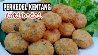 RESEP PERKEDEL KENTANG ANTI HANCUR ALA RUMAHAN [upl. by Barabbas]