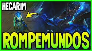 SKIN de HECARIM ROMPEMUNDOS  League of Legends [upl. by Ycnalc759]