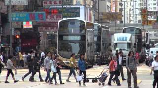 Hong Kong Buses  Around West Kowloon [upl. by Quennie]