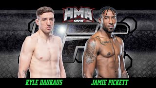 PREDICCION Kyle Daukaus vs Jamie Pickett Analisis UFC Vegas 48 [upl. by Yslehc654]