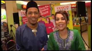 Meet amp Greet at Tesco Ampang  Nabil Ahmad amp Sharifah Shahira [upl. by Fish902]