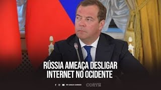 Rússia ameaça desligar Internet no Ocidente [upl. by Suivatra]