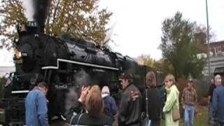 Nickel Plate Road 765 Steam Locomotive Tour 10232010 [upl. by Eniaral]