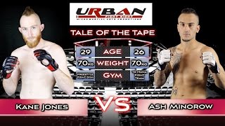 Urban Fight Night 3 Fight 6 Kane Jones vs Ash Minorow [upl. by Nylessej]